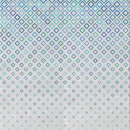 Square Patterned Water Blue Novelty Rug, pat3407