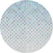 Sideview of Patterned Water Blue Novelty Rug, pat3407