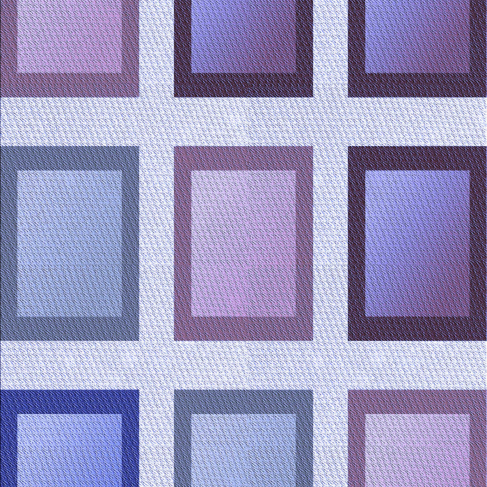 Patterned Slate Blue Rug, pat3408blu