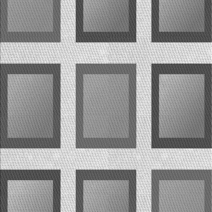 Machine Washable Transitional Ash Gray Rug, wshpat3408gry