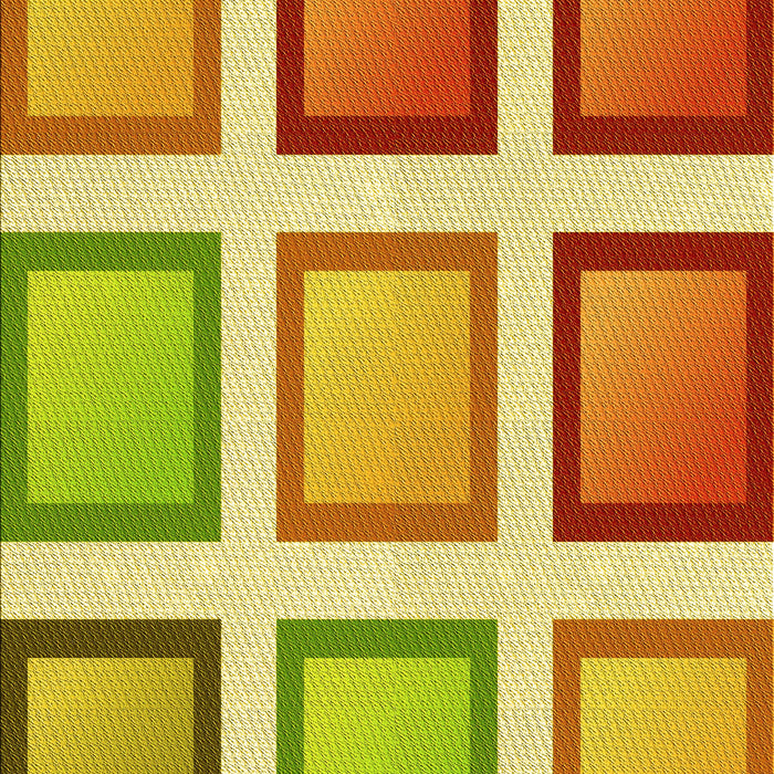 Machine Washable Transitional Bold Yellow Rug, wshpat3408yw