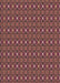 Machine Washable Transitional Copper Brown Rug, wshpat341brn