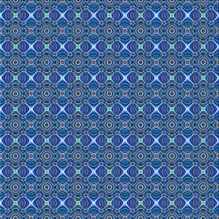 Round Machine Washable Transitional Blue Rug, wshpat341lblu