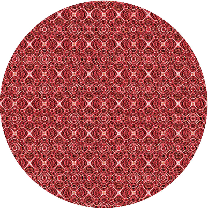 Square Machine Washable Transitional Red Rug in a Living Room, wshpat341rd
