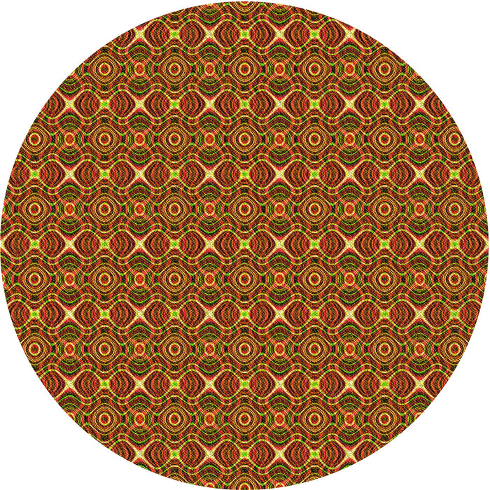 Square Machine Washable Transitional Tomato Red Rug in a Living Room, wshpat341yw