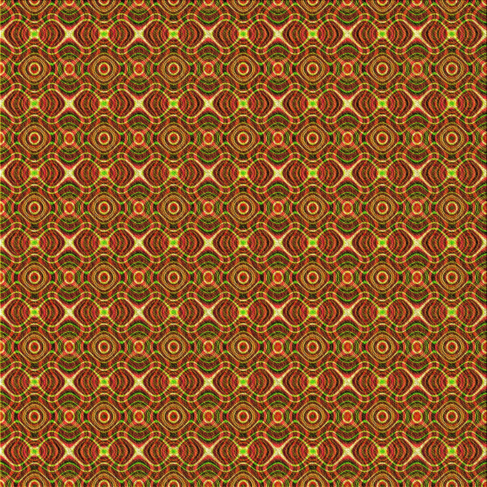 Round Machine Washable Transitional Tomato Red Rug, wshpat341yw