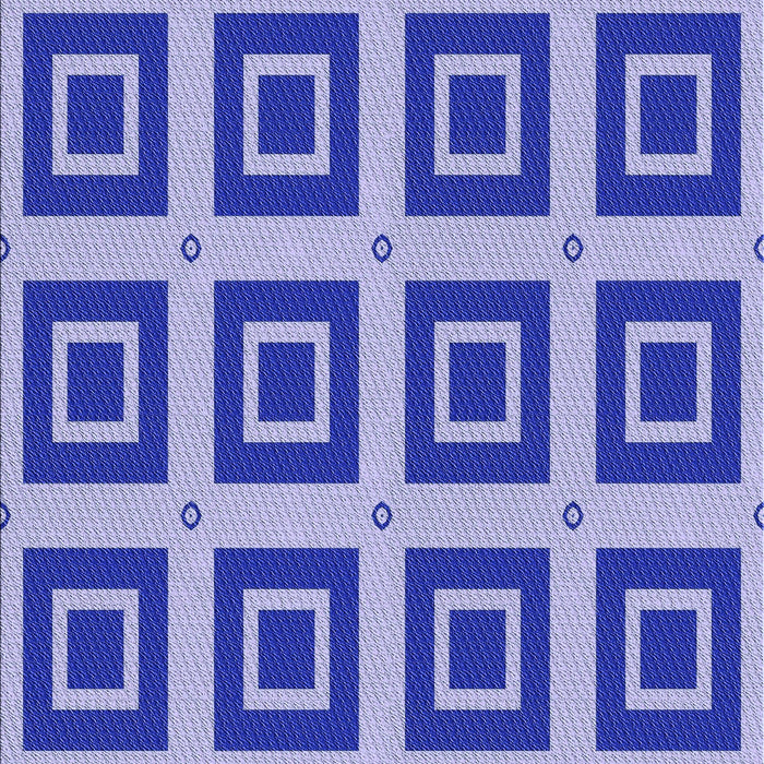 Machine Washable Transitional Blue Rug, wshpat3410blu