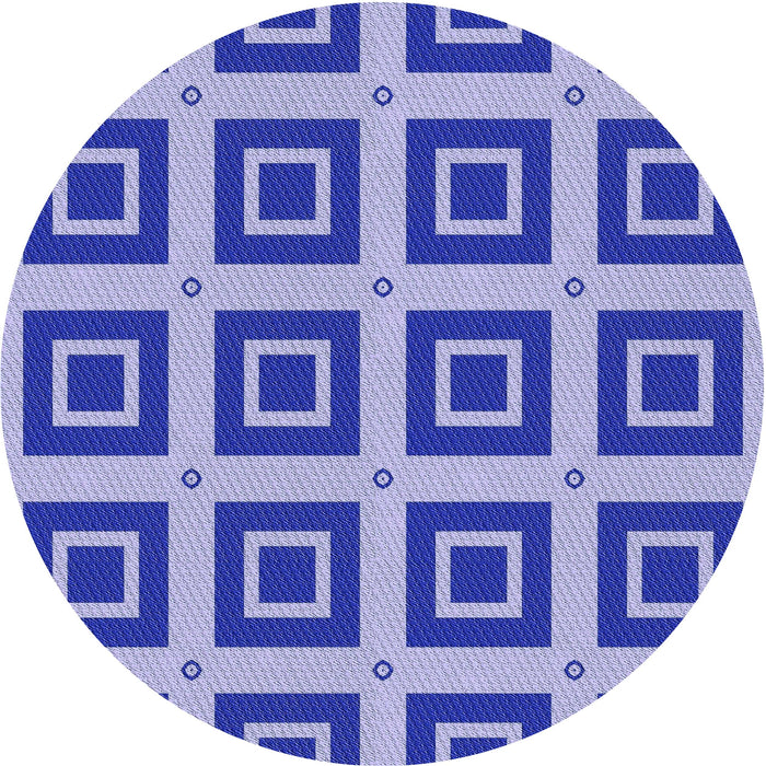 Square Machine Washable Transitional Blue Rug in a Living Room, wshpat3410blu