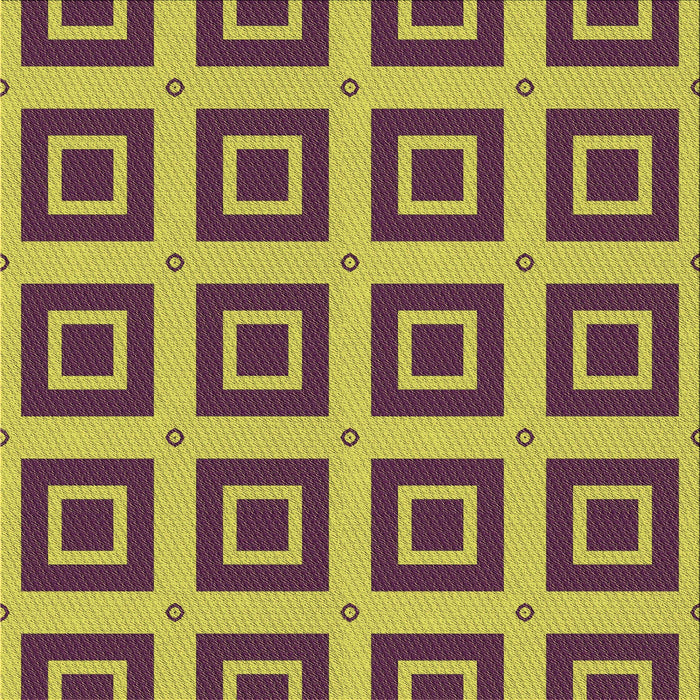 Round Patterned Dark Raspberry Purple Rug, pat3410brn