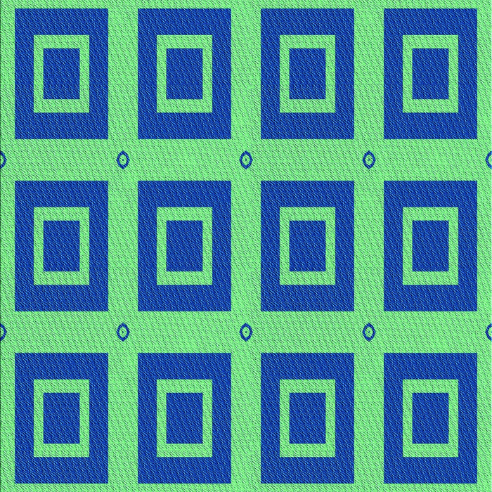 Machine Washable Transitional Neon Green Rug, wshpat3410lblu