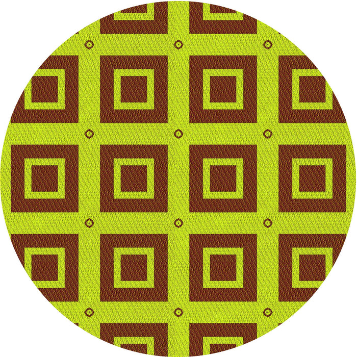 Square Machine Washable Transitional Tomato Red Rug in a Living Room, wshpat3410yw