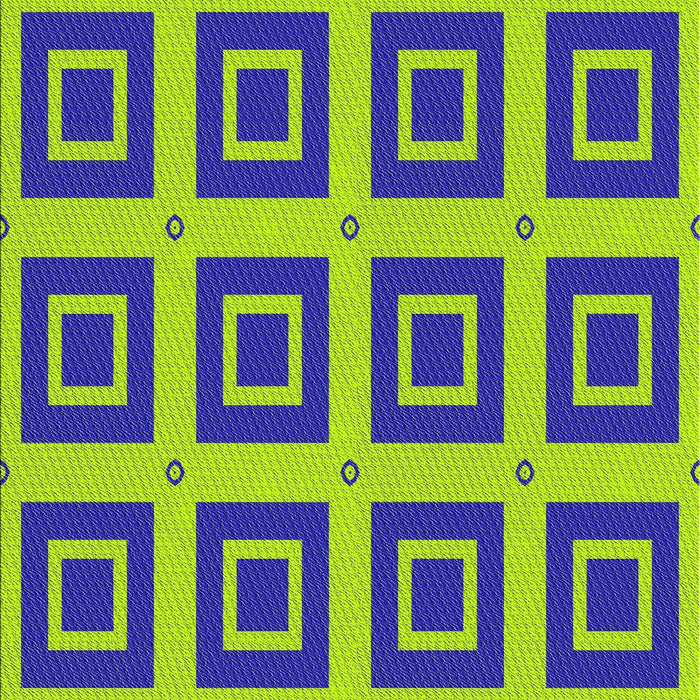 Patterned Yellow Green Modern Rug, pat3410