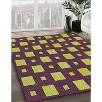 Patterned Brown Rug, pat3411brn