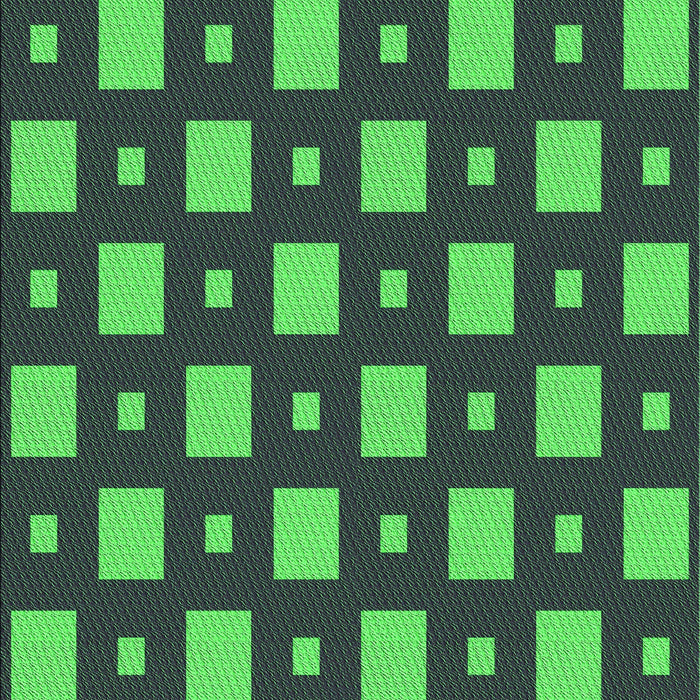 Patterned Dark Slate Grey Green Rug, pat3411grn