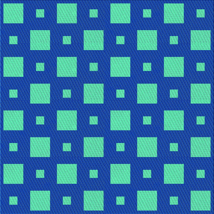 Round Machine Washable Transitional Dark Turquoise Green Rug, wshpat3411lblu