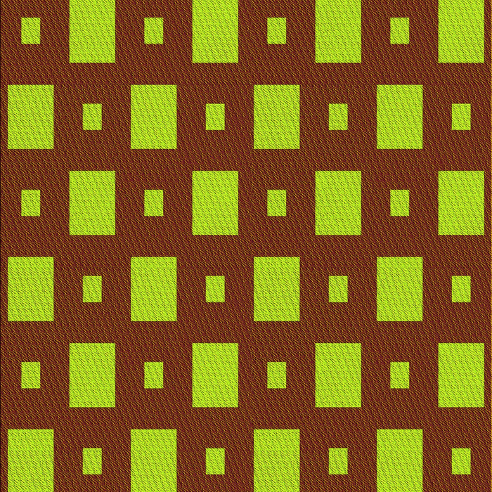 Patterned Pistachio Green Rug, pat3411yw