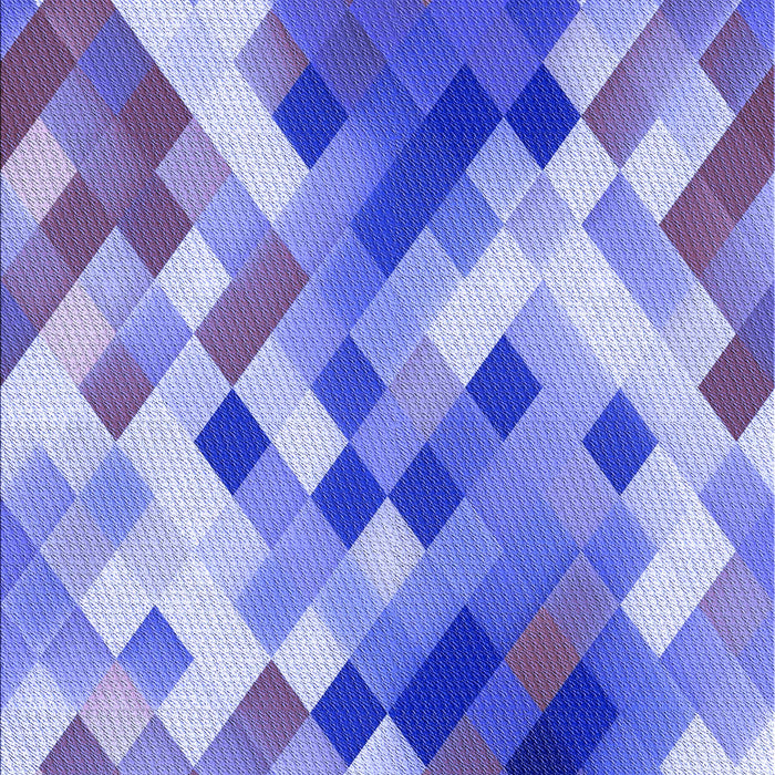 Patterned Jeans Blue Rug, pat3412blu