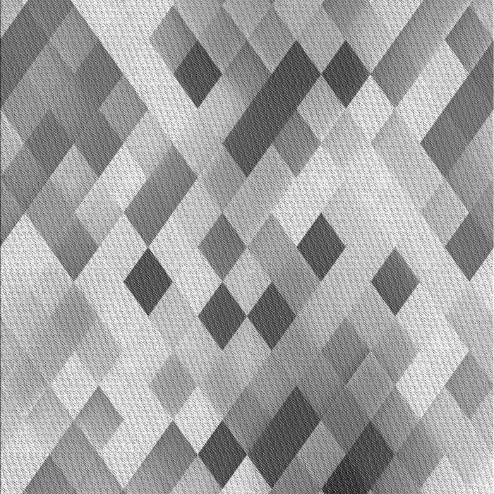 Patterned Platinum Gray Rug, pat3412gry