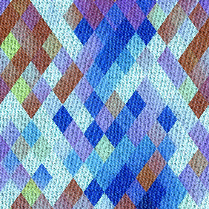 Machine Washable Transitional Purple Rug, wshpat3412lblu