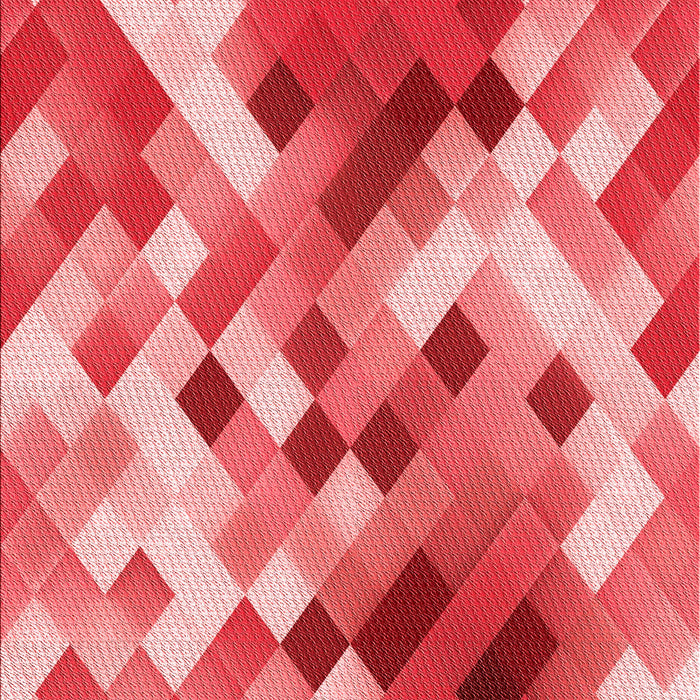 Machine Washable Transitional Pastel Red Pink Rug, wshpat3412rd