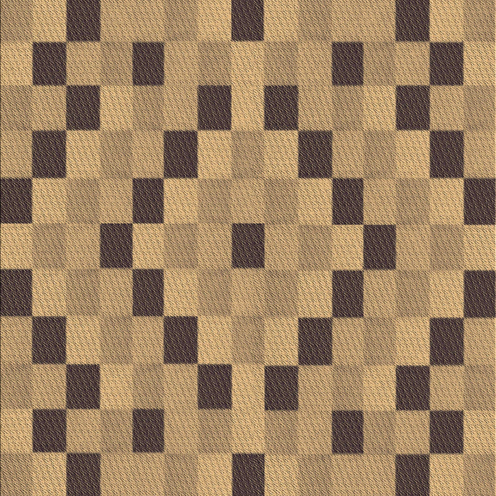 Patterned Orange Rug, pat3413brn