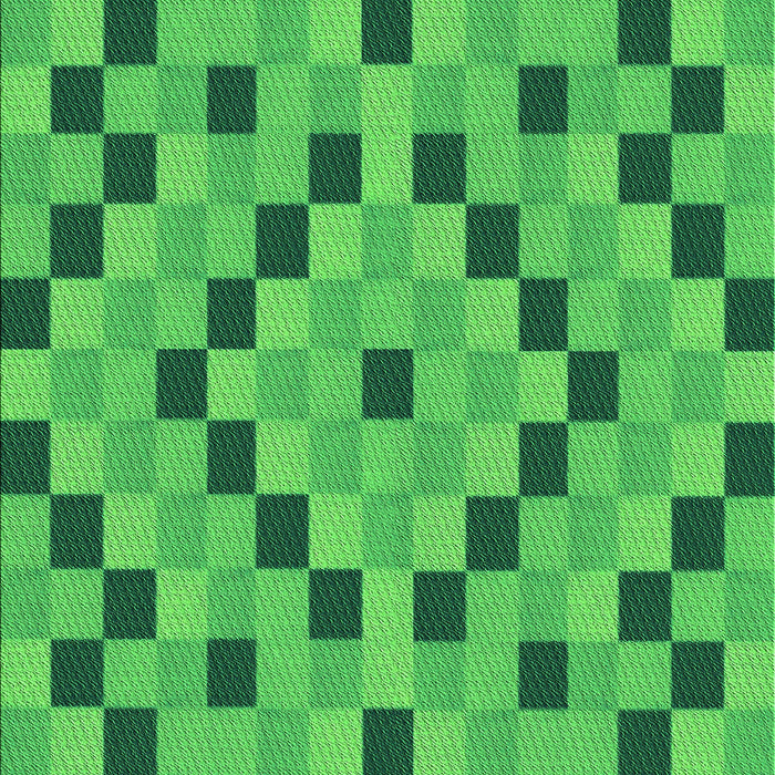 Machine Washable Transitional Neon Green Rug, wshpat3413grn