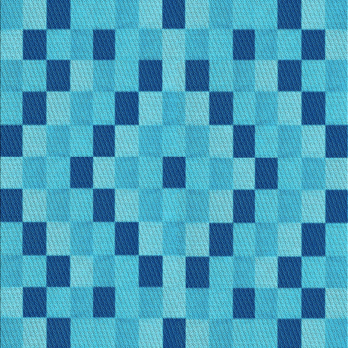 Machine Washable Transitional Blue Rug, wshpat3413lblu