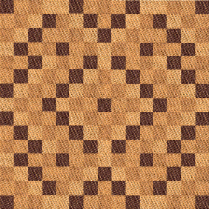 Round Patterned Mahogany Brown Rug, pat3413org