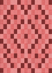 Machine Washable Transitional Red Rug, wshpat3413rd