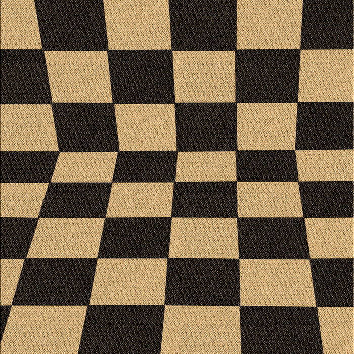 Patterned Midnight Gray Rug, pat3414brn