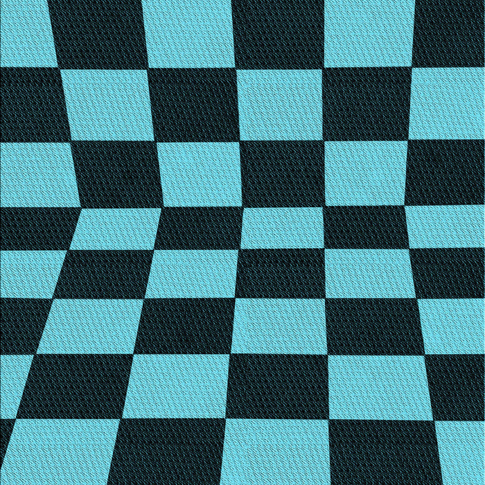 Patterned Deep Teal Green Rug, pat3414lblu