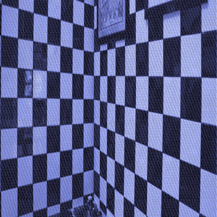 Patterned Sky Blue Rug, pat3415blu