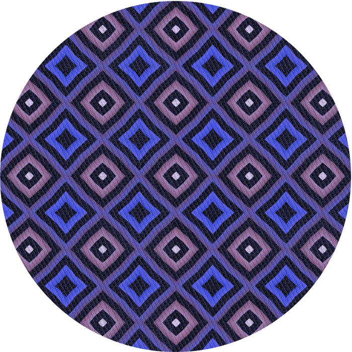 Square Machine Washable Transitional Night Blue Rug in a Living Room, wshpat3416blu