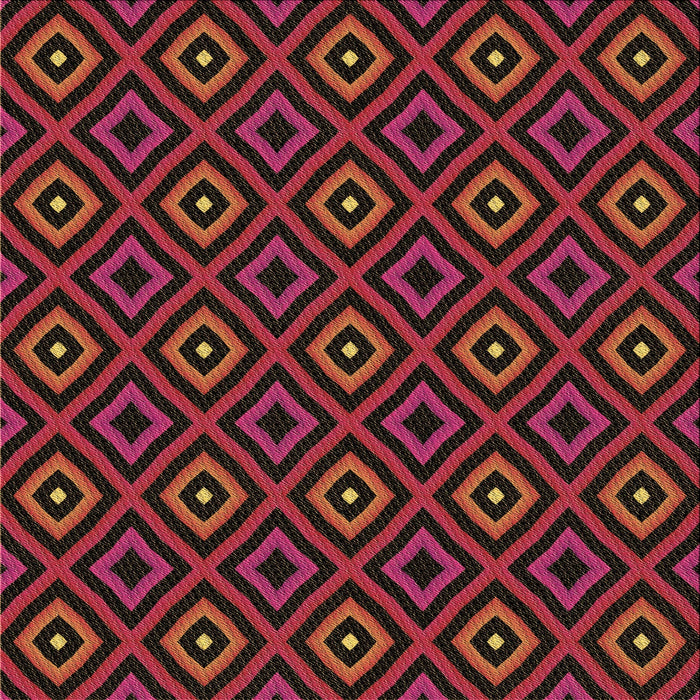 Round Machine Washable Transitional Carbon Red Rug, wshpat3416brn