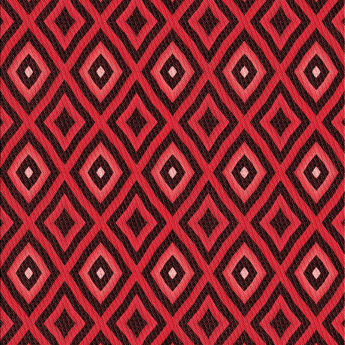 Machine Washable Transitional Saffron Red Rug, wshpat3416rd