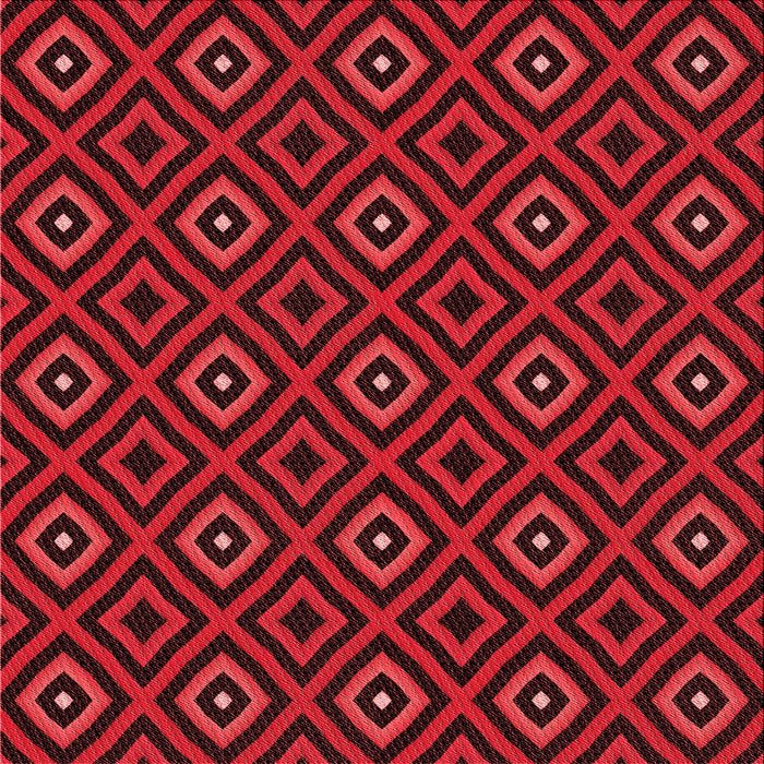 Round Machine Washable Transitional Saffron Red Rug, wshpat3416rd