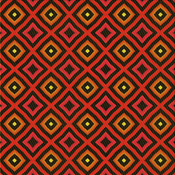 Round Machine Washable Transitional Cranberry Red Rug, wshpat3416yw