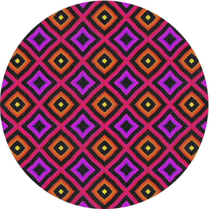 Square Machine Washable Transitional Sepia Brown Rug, wshpat3416