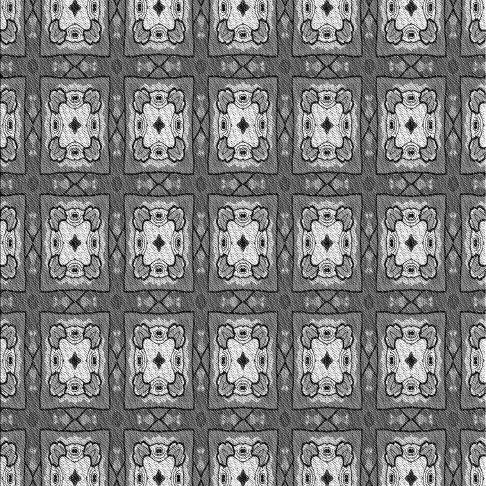 Patterned Dark Gray Rug, pat3417gry