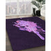 Machine Washable Transitional Purple Violet Purple Rug in a Family Room, wshpat3418pur