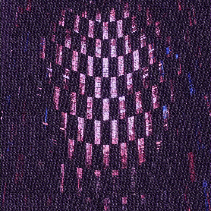 Patterned Purple Rug, pat3419pur