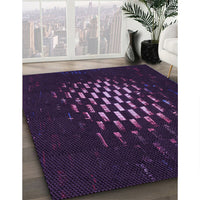 Patterned Purple Rug, pat3419pur