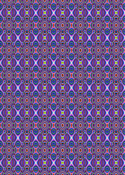 Patterned Bright Purple Novelty Rug, pat341