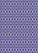 Machine Washable Transitional Purple Mimosa Purple Rug, wshpat342blu
