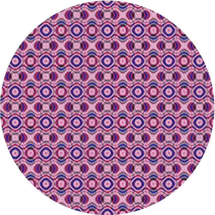 Square Machine Washable Transitional Dark Magenta Purple Rug in a Living Room, wshpat342pur