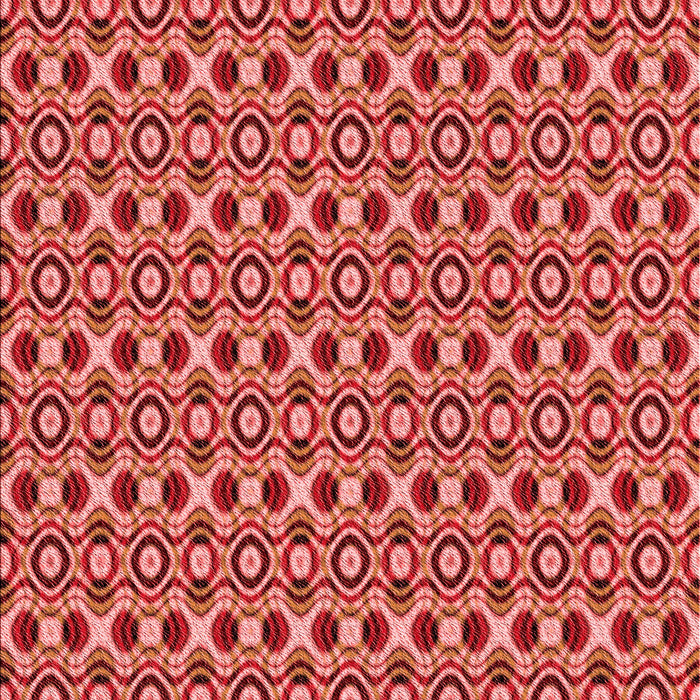 Patterned Orange Rug, pat342rd