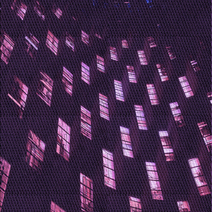 Machine Washable Transitional Deep Purple Rug, wshpat3420pur