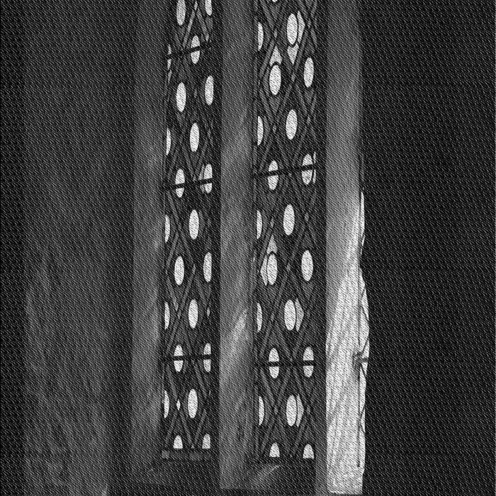 Patterned Carbon Gray Rug, pat3421gry