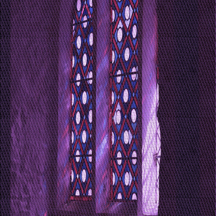 Patterned Purple Violet Purple Rug, pat3421pur