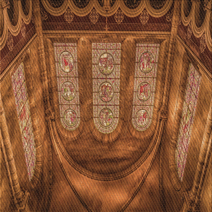 Round Machine Washable Transitional Orange Rug, wshpat3422org